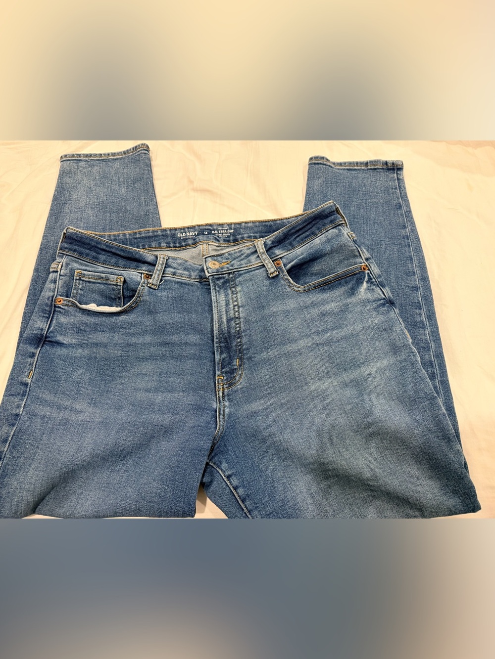 Old Navy High Rise OG Straight Jeans 14